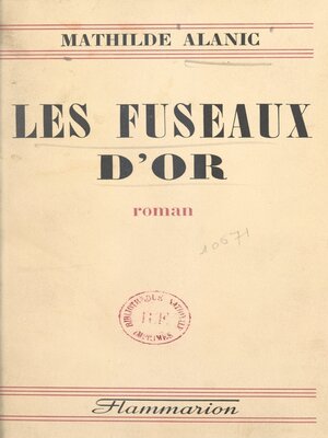 cover image of Les fuseaux d'or